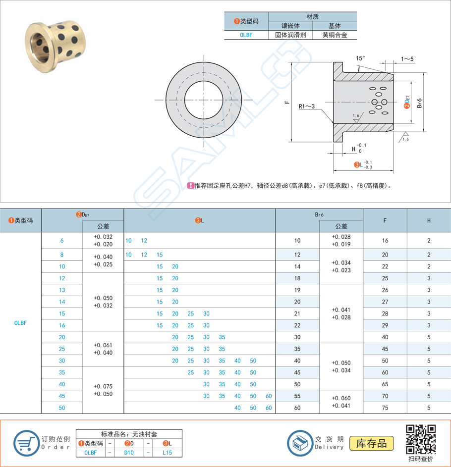 銅合金襯套的常見材質